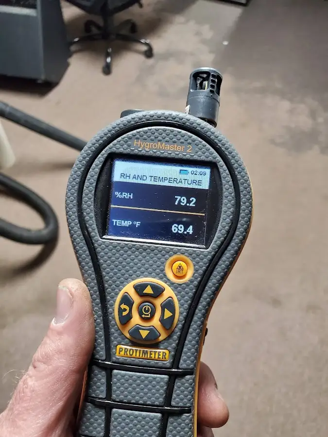 Moisture meter humidity assessment for Fire & Smoke Damage Restoration in Hyrum